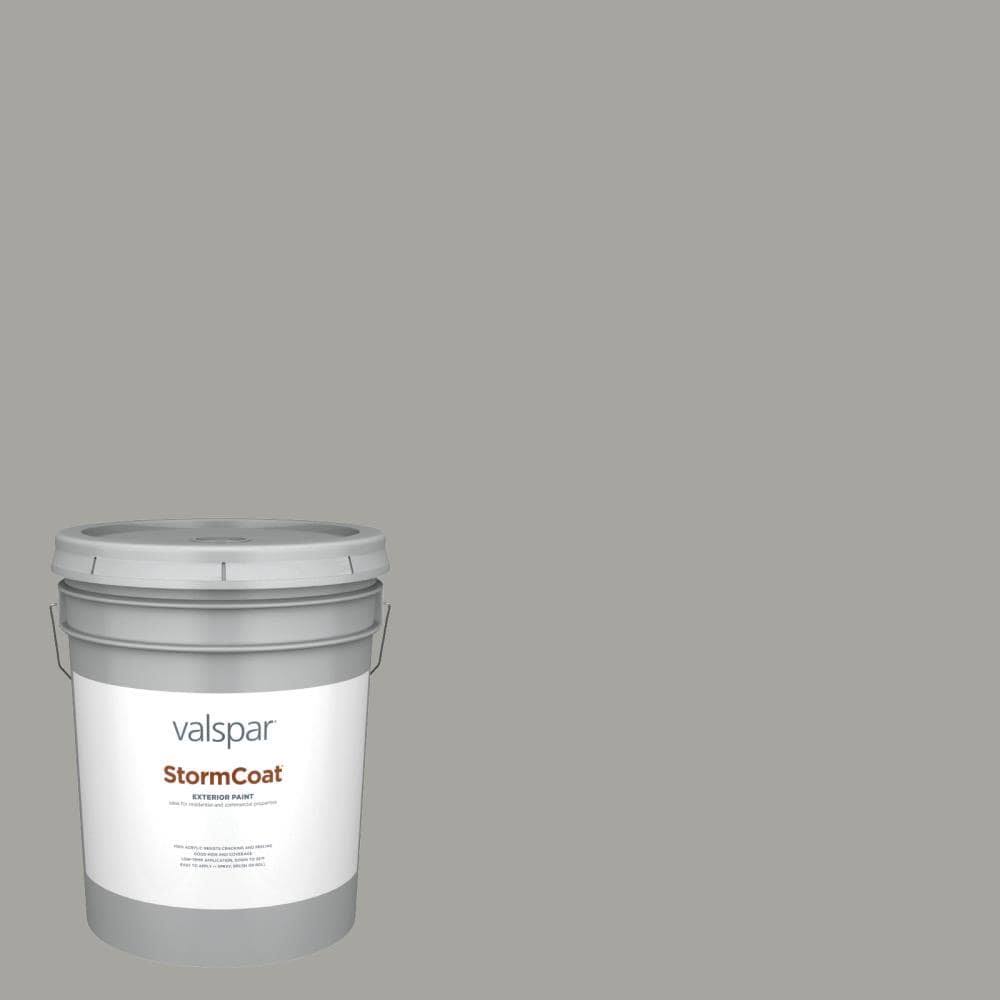 Flat Wet Pavement Exterior Paint (5-Gallon) D93543