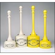 Yellow 2 1/2 Gallon Cigarette Disposal Container N906