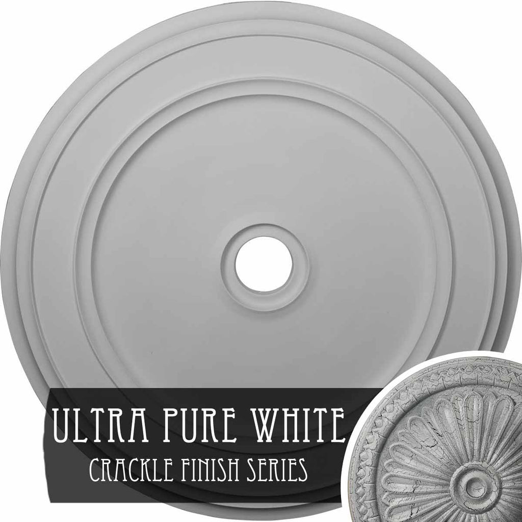 41 1/8x22OD x 4x22ID x 2 1/8x22P Classic Ceiling Medallion U9023