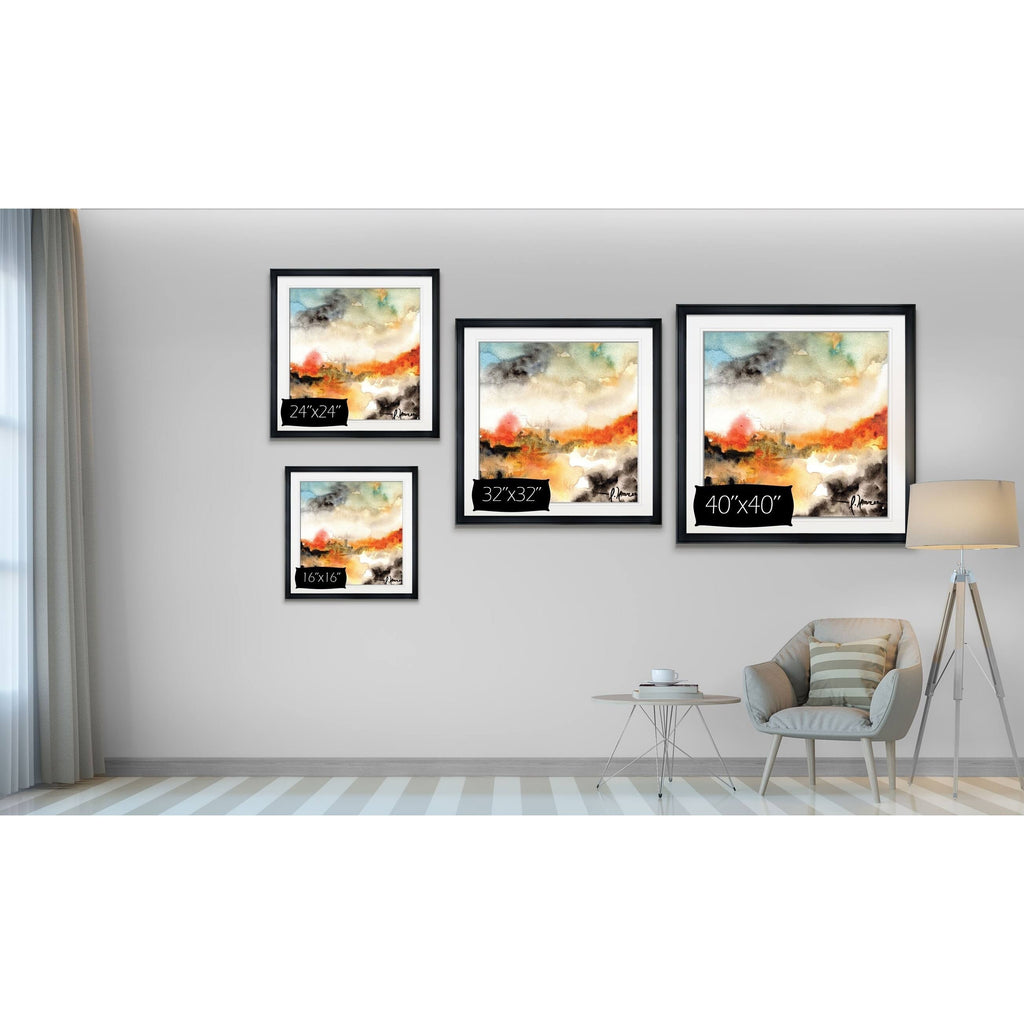 Framed Giclee Print T467