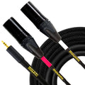 3.5mm TRS Male to Dual XLR Male Stereo Audio Cable R8058