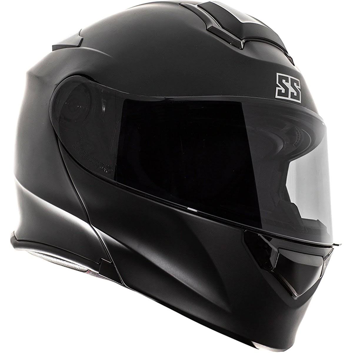 Satin Black Solid Speed Helmet T90876