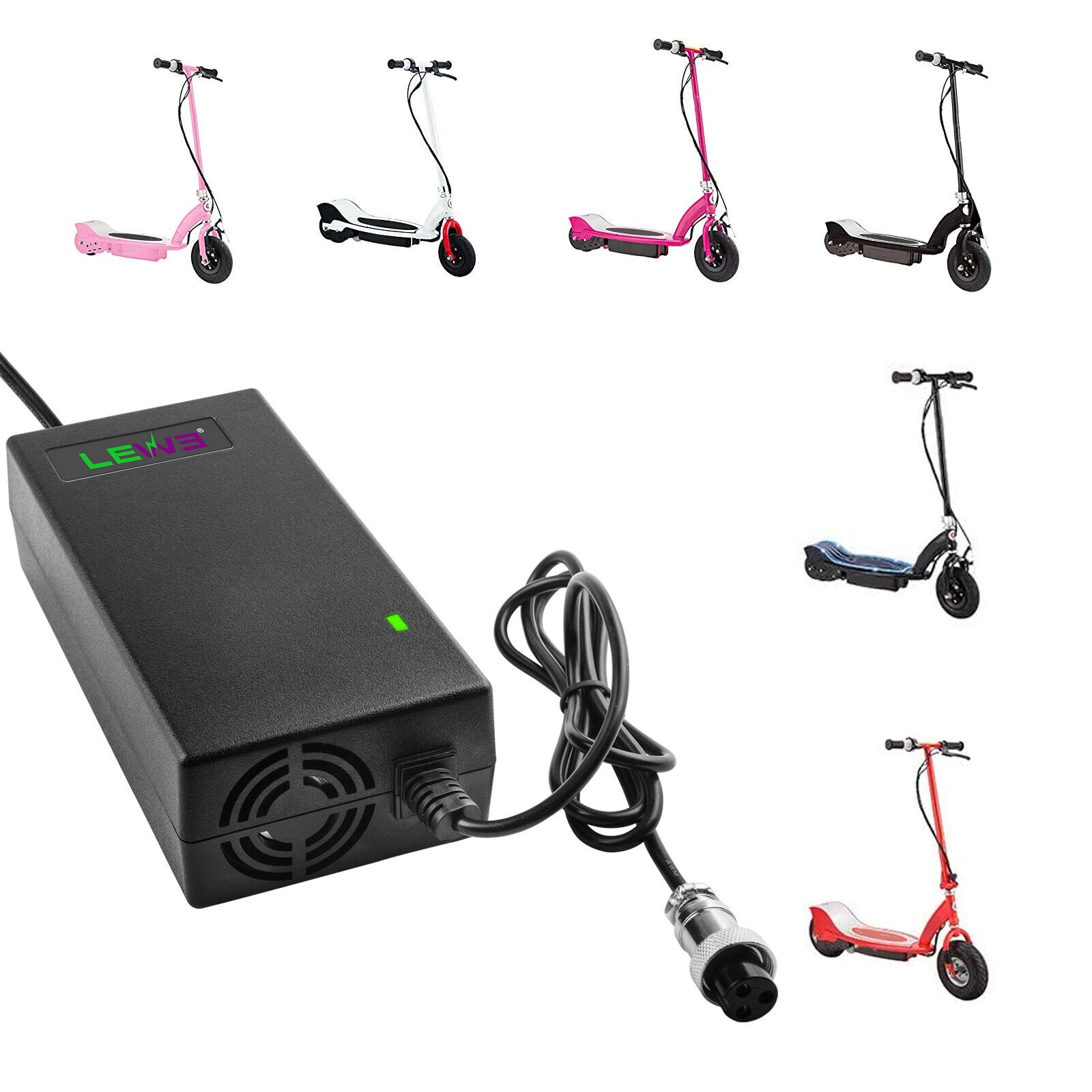 67.2V 2A 60V 16S Li-ion Battery Charger Adapter for Electric Bicycle M161402