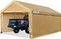 Heavy Duty Car Canopy Carport with Galvanized Steel Cables and Ground Bars A583