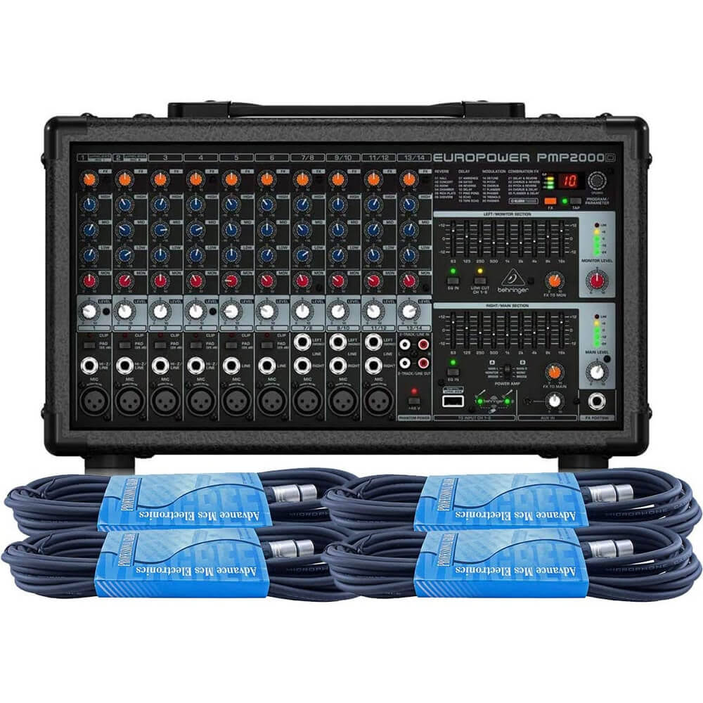 2000W 14-Channel Powered Mixer G7498