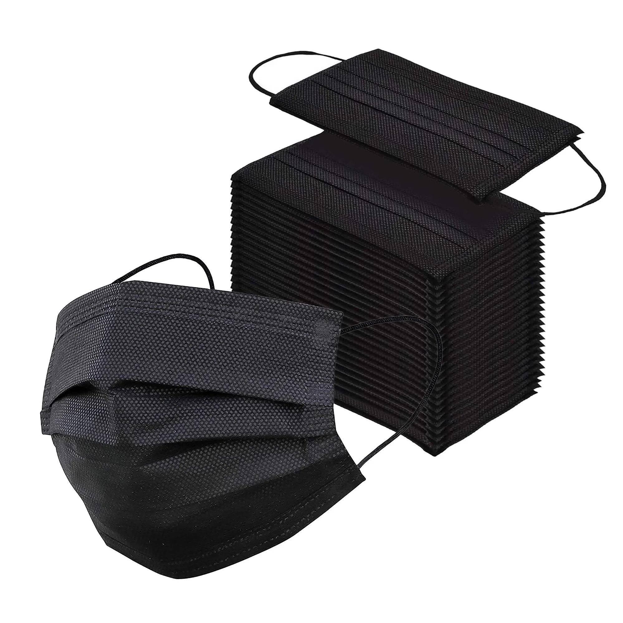 Black 3-Ply ASTM Level 3 Mask, Case of 2000 B271