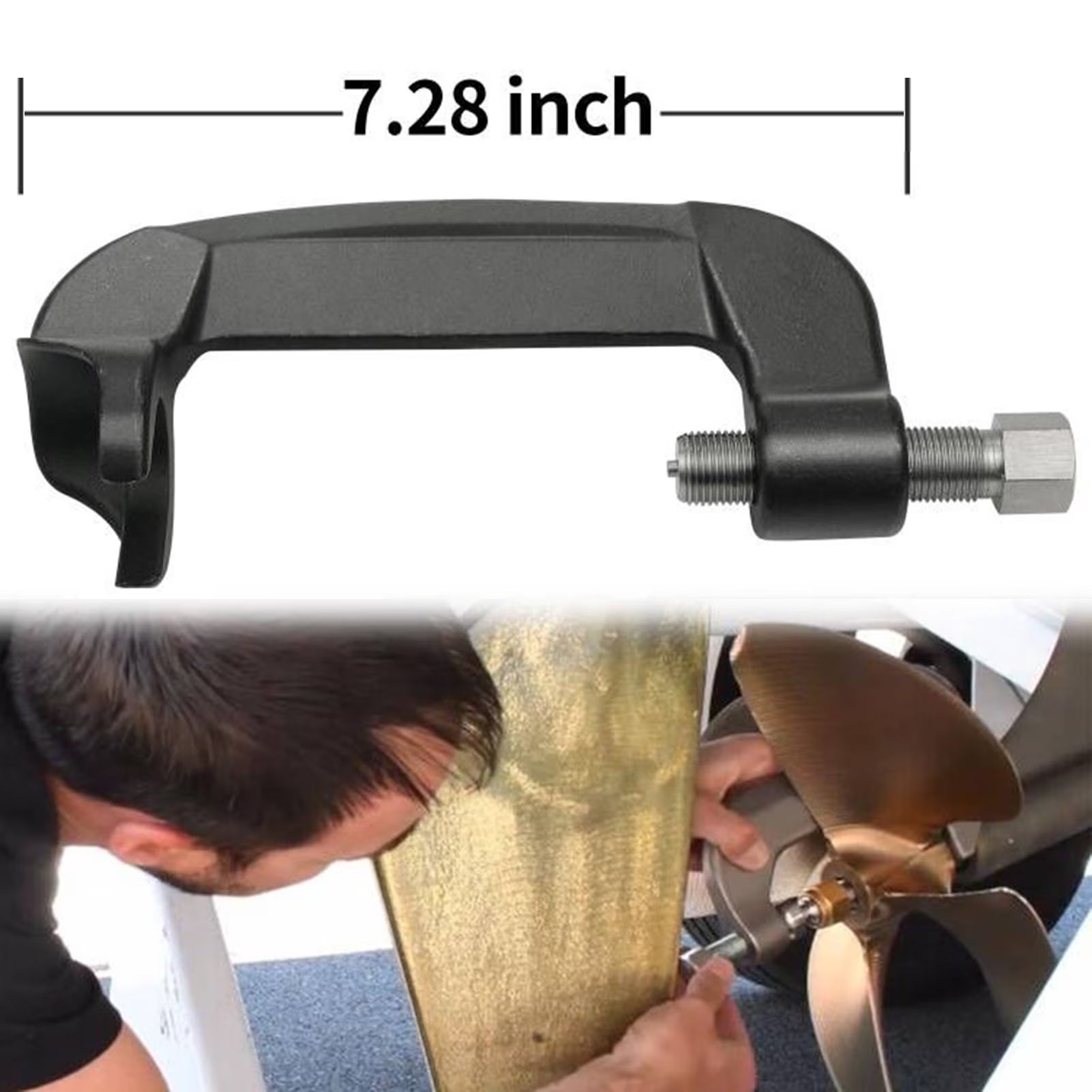 C Clamp 3/4'' To 1-1/8'' Propeller Shaft N9811
