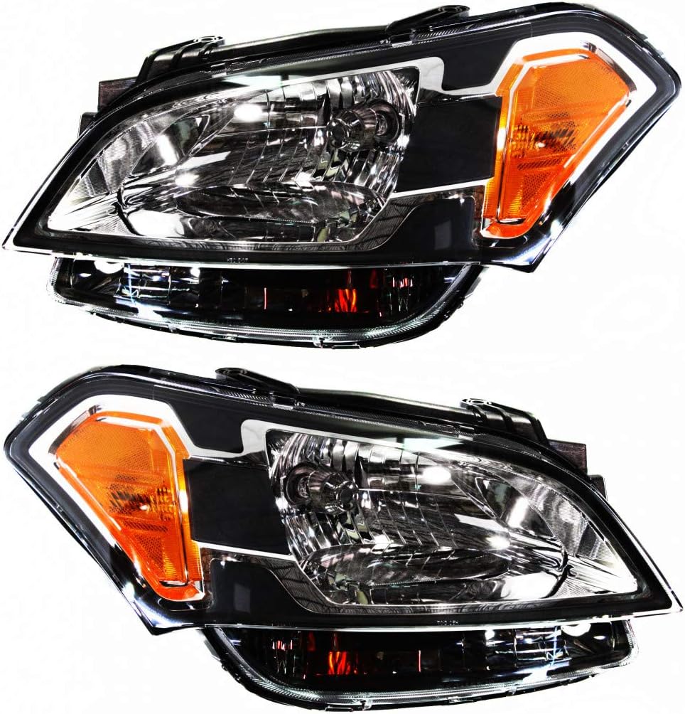 Halogen Headlight Assembly Pair for Kia Soul 2010 2011 K48894