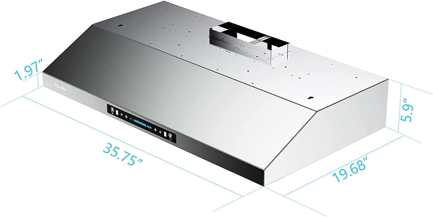 Stainless Steel Under Cabinet Range Hood with 900-CFM C370
