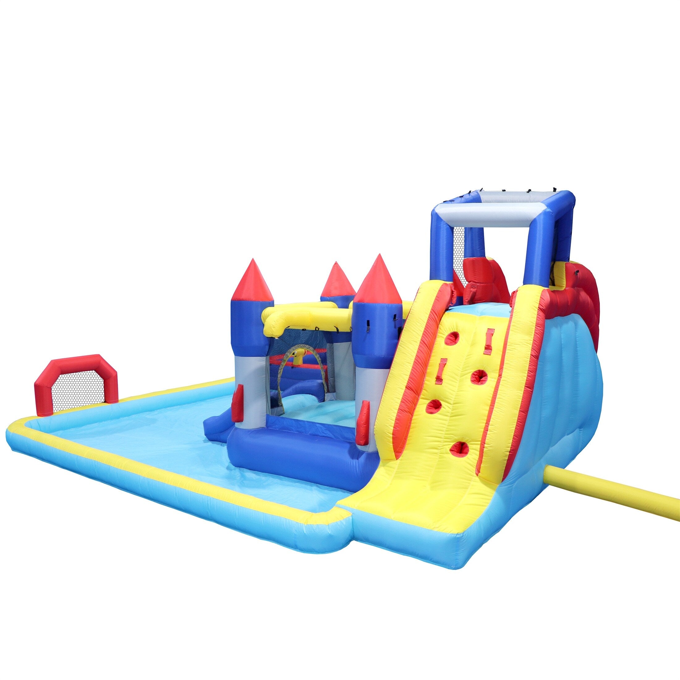 Blue Inflatable Slide Water Park Trampoline Bouncing House I4924