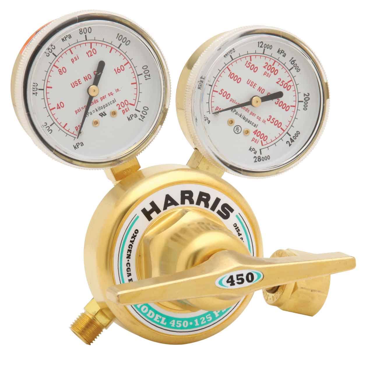 Oxygen Gas Regulator 0 to 125 PSI X9926