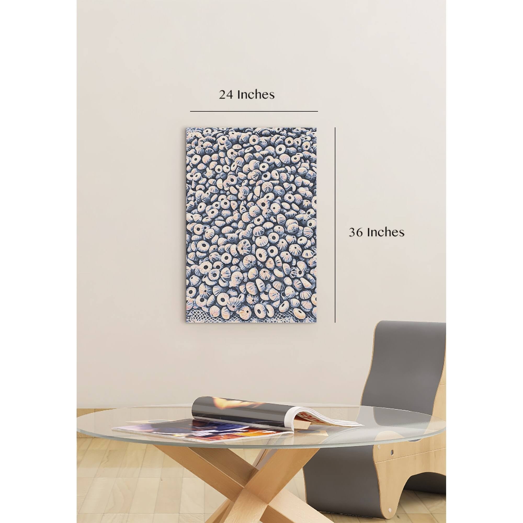 Multi-Color Stretched Canvas R3027