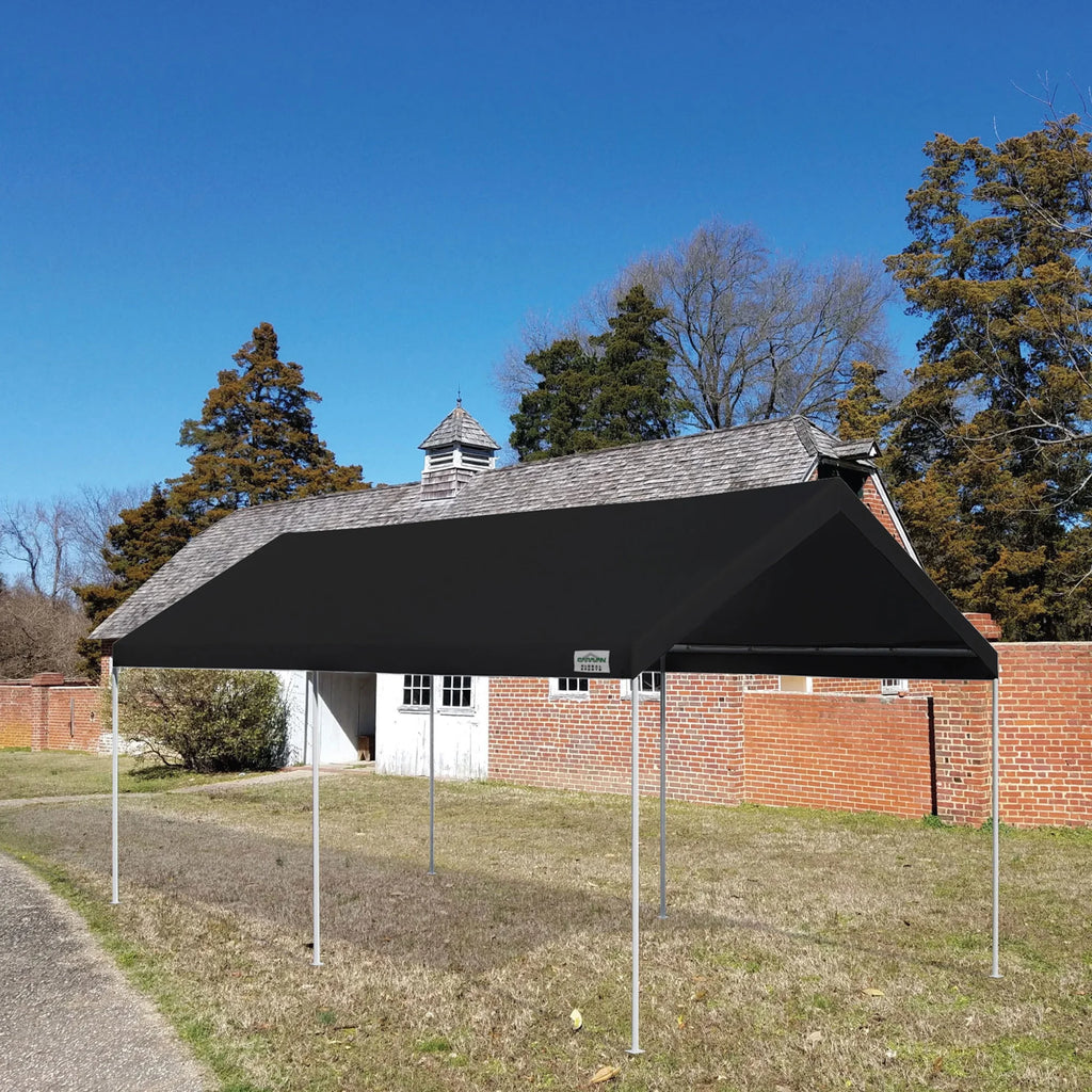 10x20 Straight Leg Instant Canopy Tent Set, Black X386