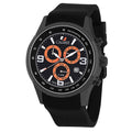 Black Silicone Strap Watch O34960