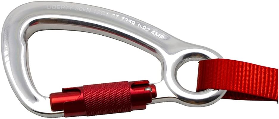 Red Steel Hook Lanyard P176697