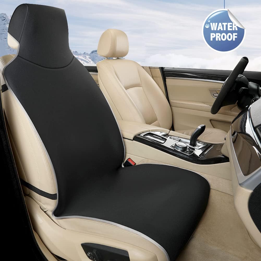 1 Pack Neoprene Car Seat Cover Protector Universal Fit (Zebra Print) Pack of 2 B221