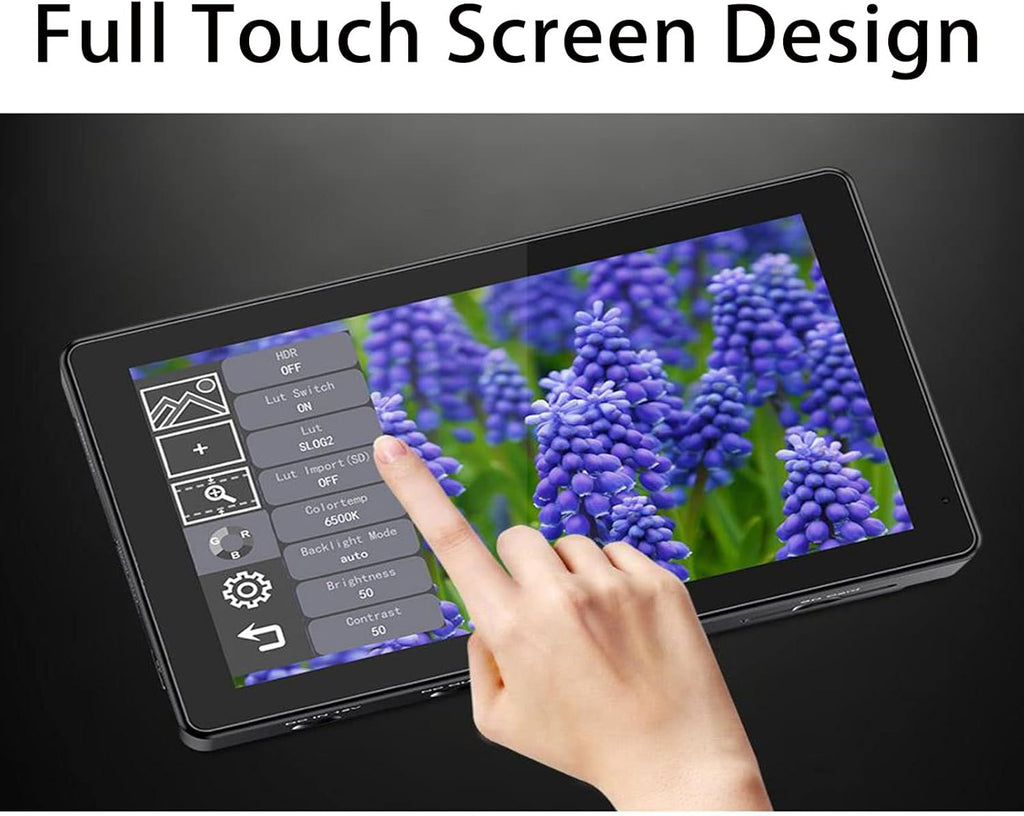 5.5 Touch Screen DSLR Camera Field Monitor 4K HDMI Input Output T546081