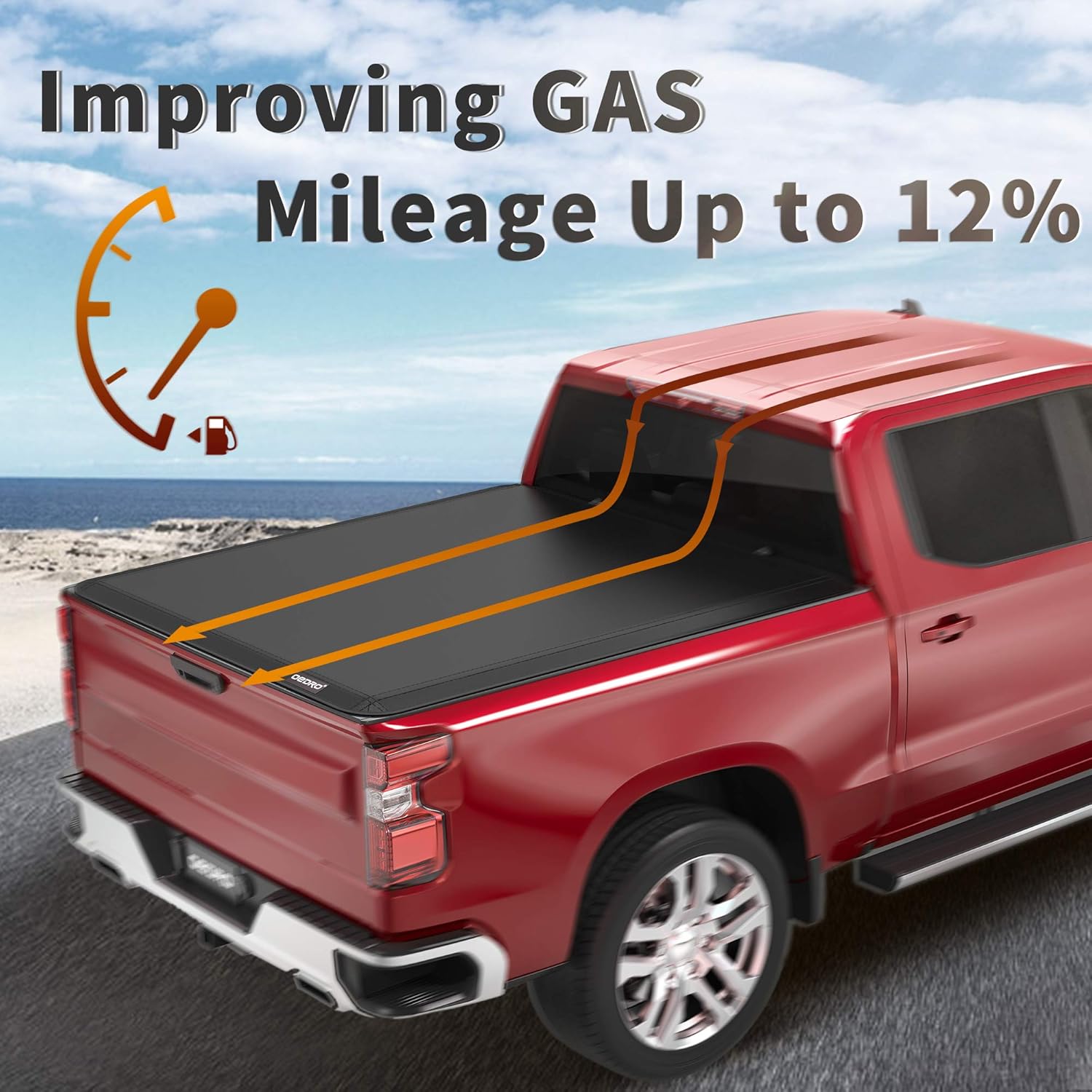 Soft Quad Fold Truck Bed Tonneau Cover I49028