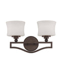 English Bronze 2 Light Bath Bar N422