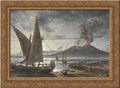 24x18 Gold Ornate Wood Framed Canvas Art U3462