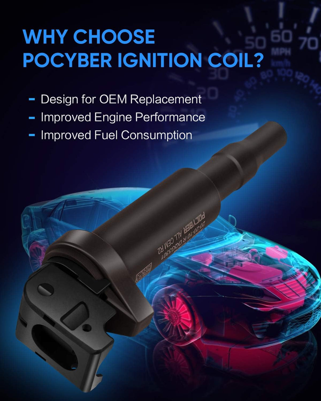 Ignition Coils Set of 6 I92501