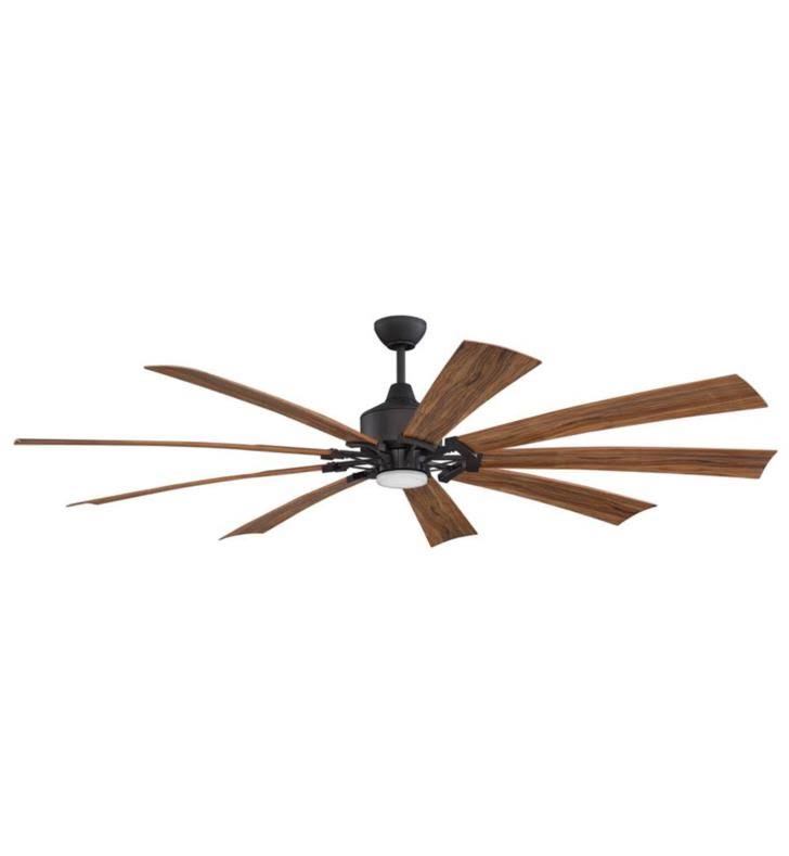 Polished Nickel Ceiling Fan with Light Kit S442642