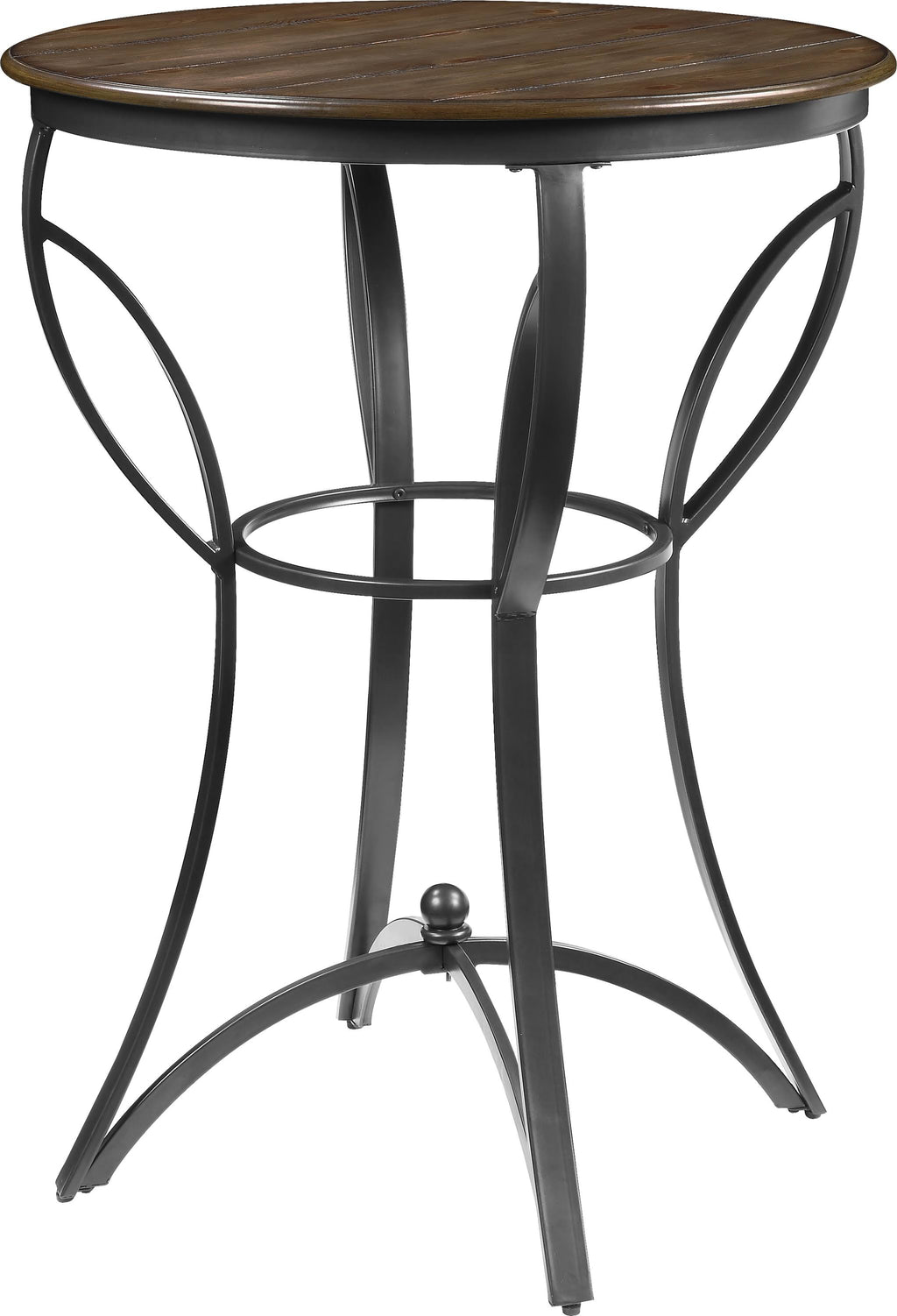 Walnut Sandy Black 3PC Bar Set O10503