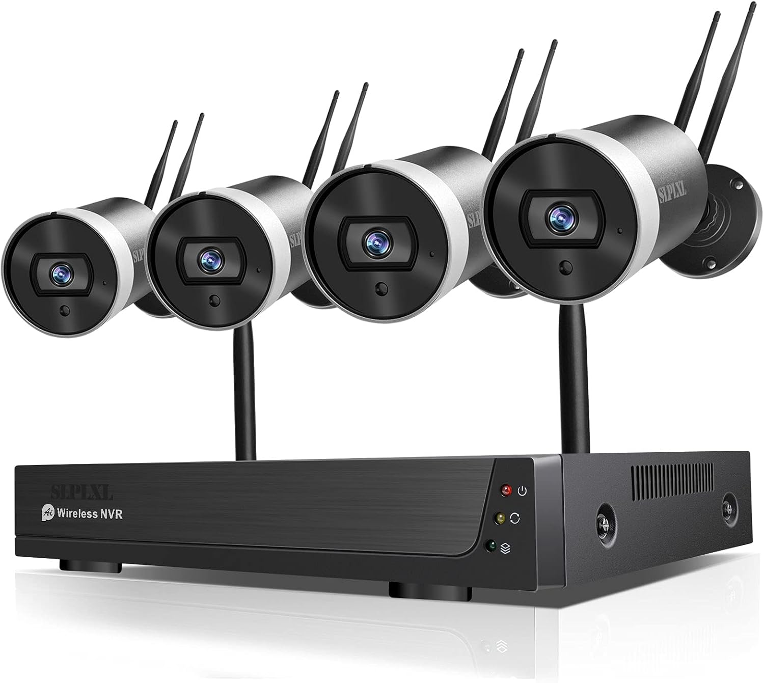 Wireless Security Camera System, 8-CH H.265, 65ft Night Vision, CCTV Camera Security System M281
