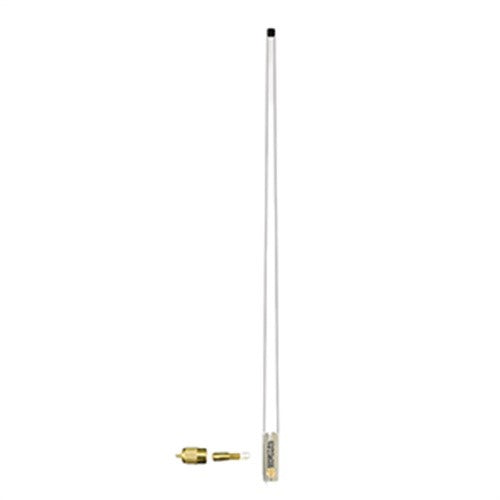 White 8 ft. 4.5dB AIS Marine Antenna with 25 ft. Cable U809