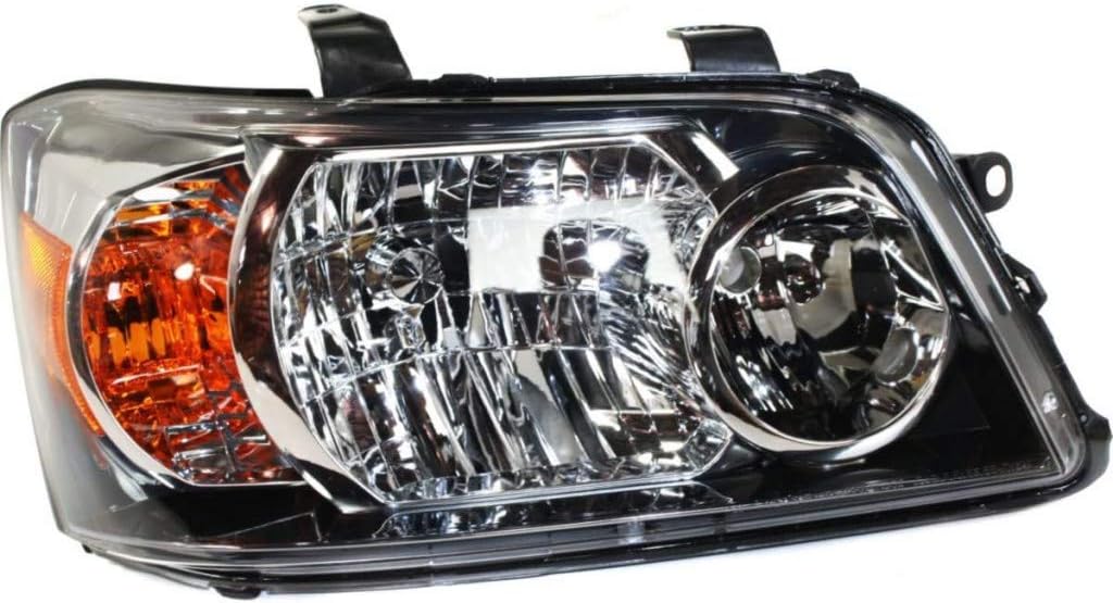 Passenger Side Head Light Assembly with Bulbs C5132