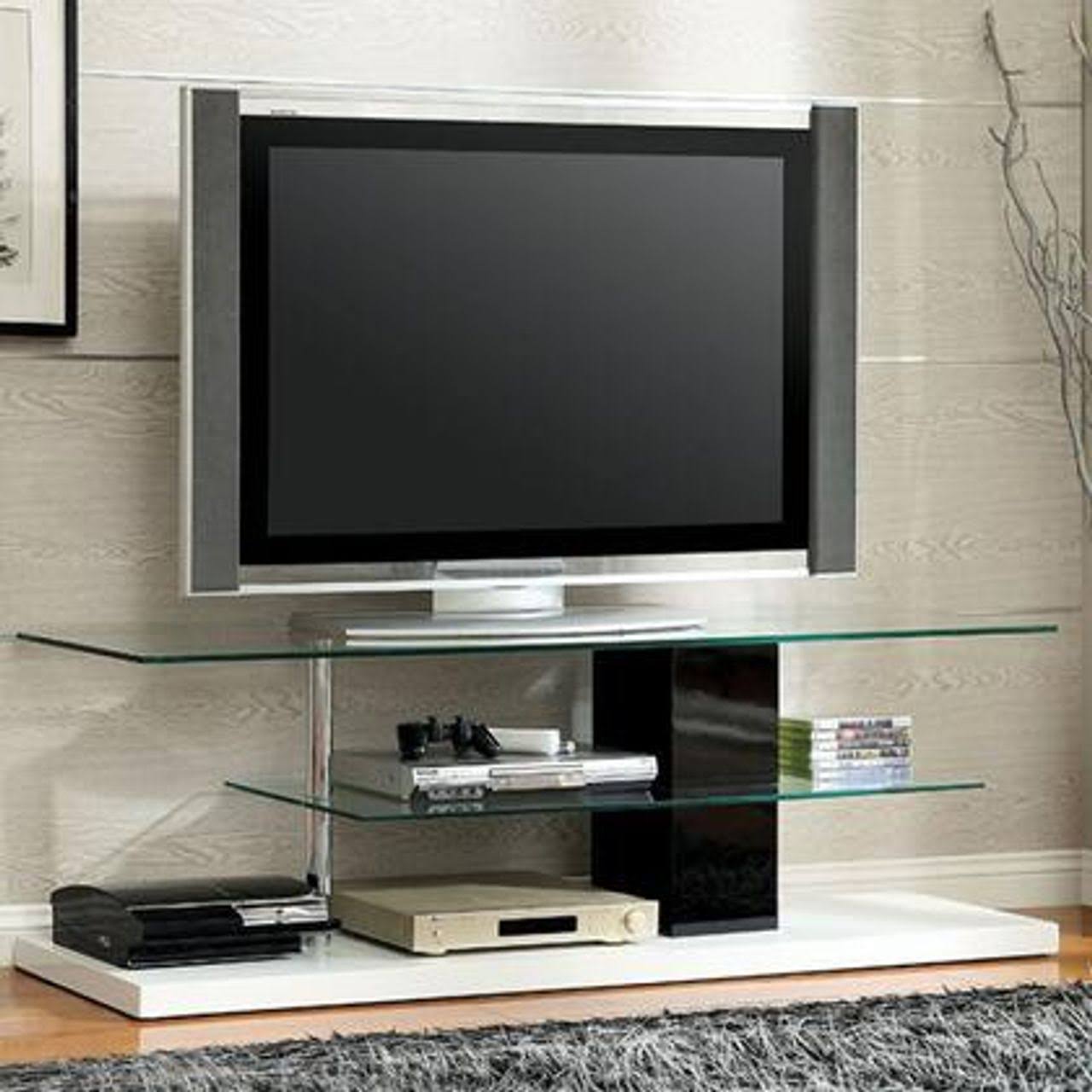 Glass Top TV Console F20915