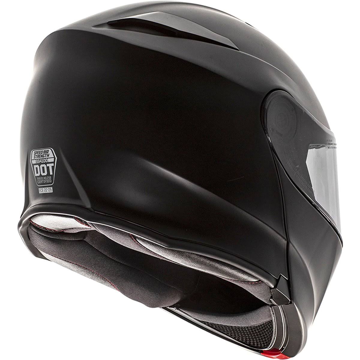 Satin Black Solid Speed Helmet T90876