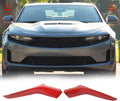 Red ABS Side Rearview Mirror Trim Cover for Chevrolet Camaro 2017 2021 A486