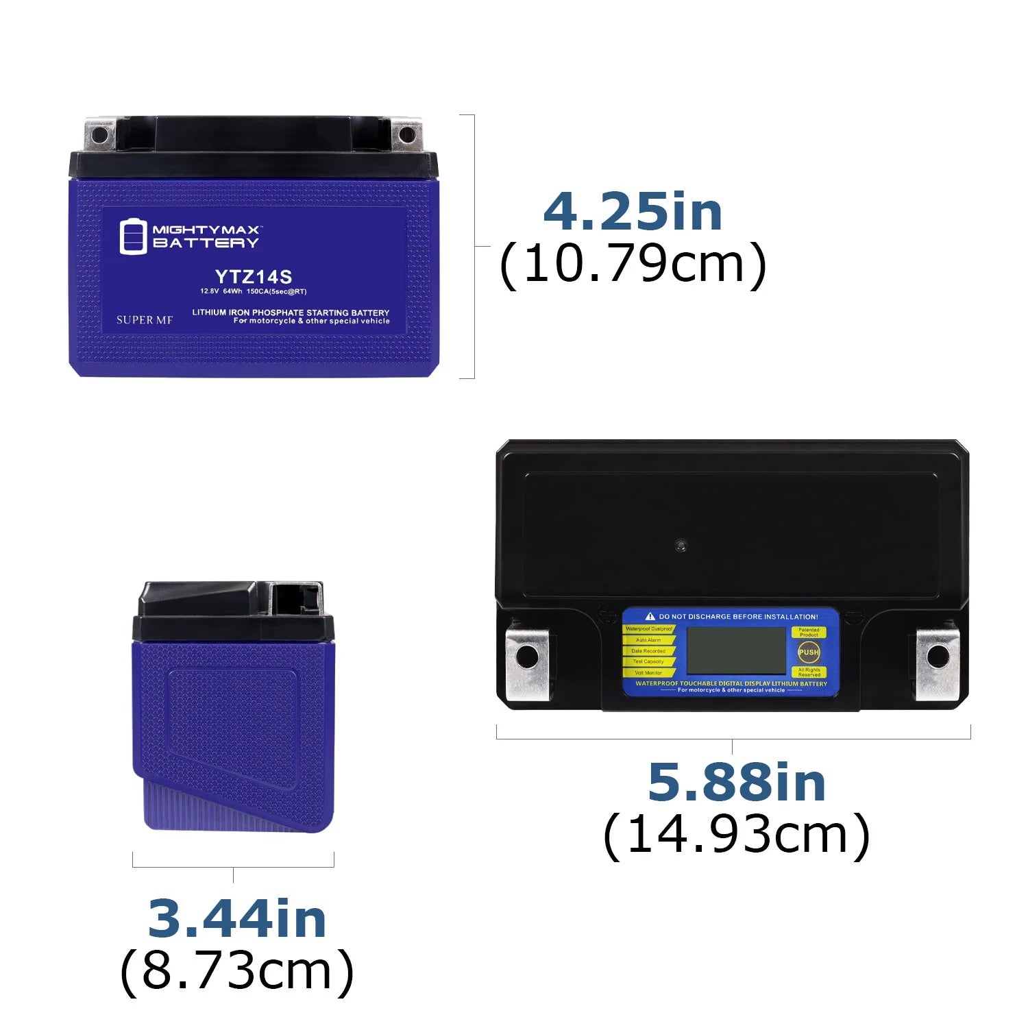 Lithium Replacement Battery for Honda Motorcycle G232089