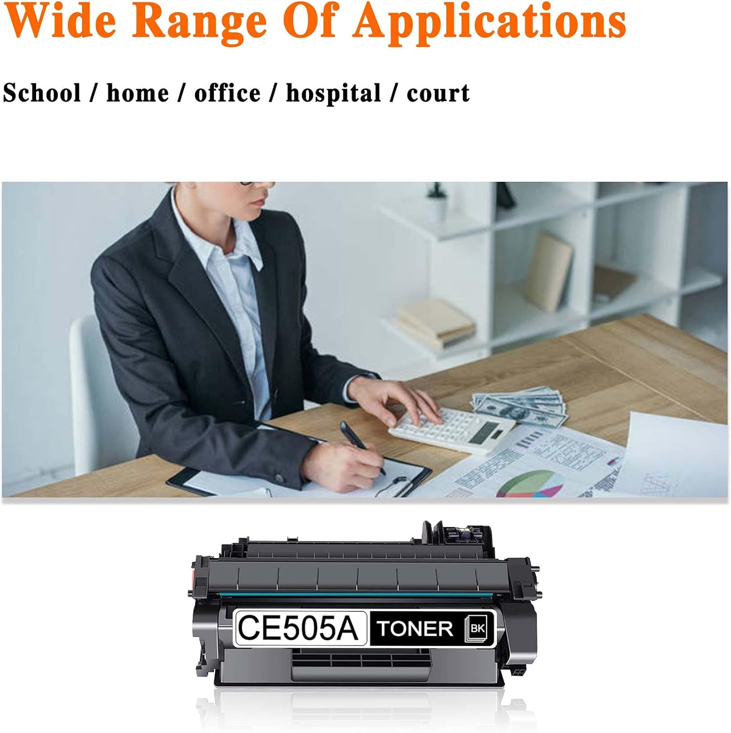 2-Black Compatible Toner Cartridge W4559