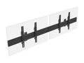 2x1 Menu Board Wall Mount for Screens Between 32in to 65in, Max Weight 66 lbs, VESA Patterns Up to 600x400 X166811