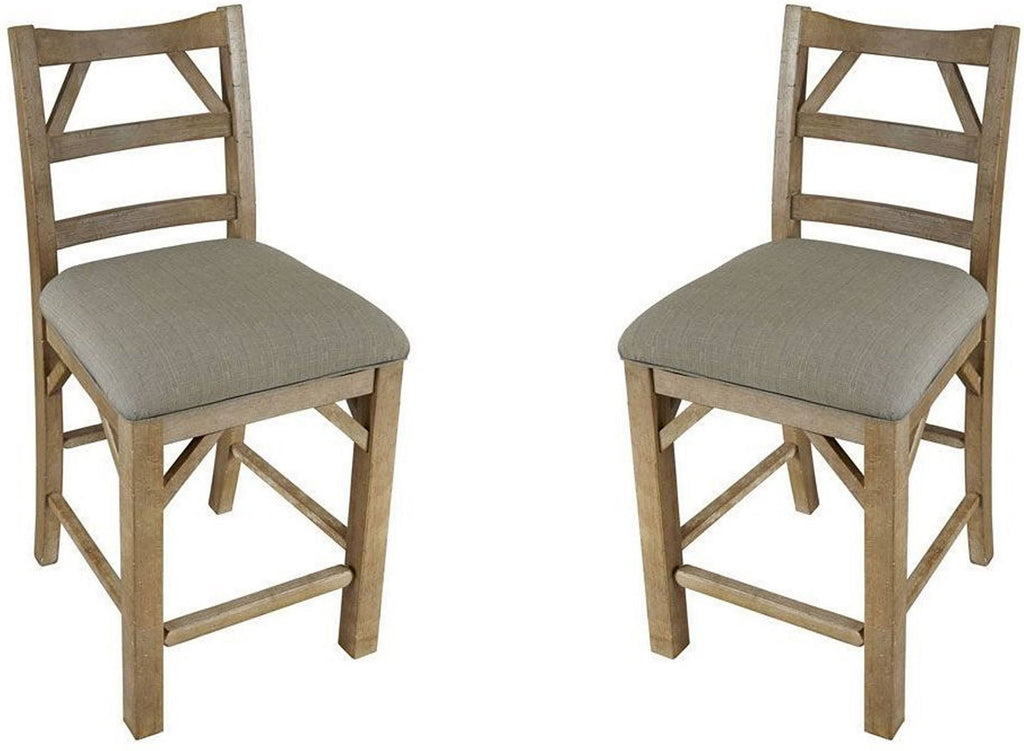 Ladderback Counter Chair (Set of 2) Q641
