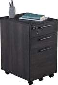 White 3-Drawer Lock Filing Cabinet O5390