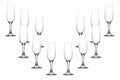 Set of 12 Stemmed Champagne Glasses 7.25 oz H19042