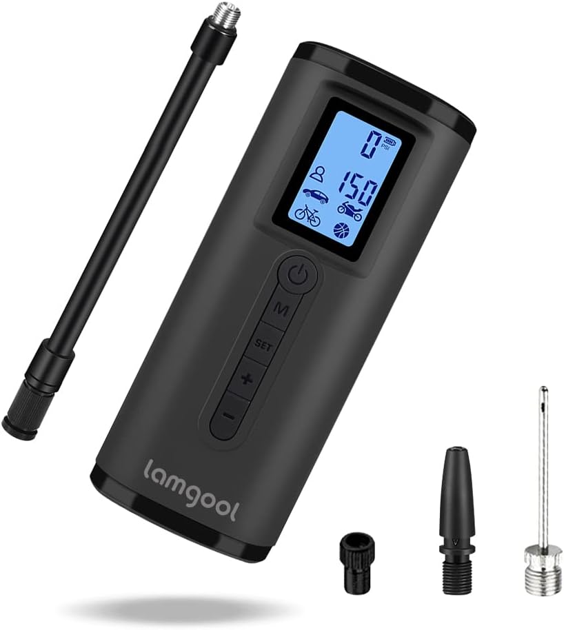 Portable Cordless Tire Inflator with LED Light N455