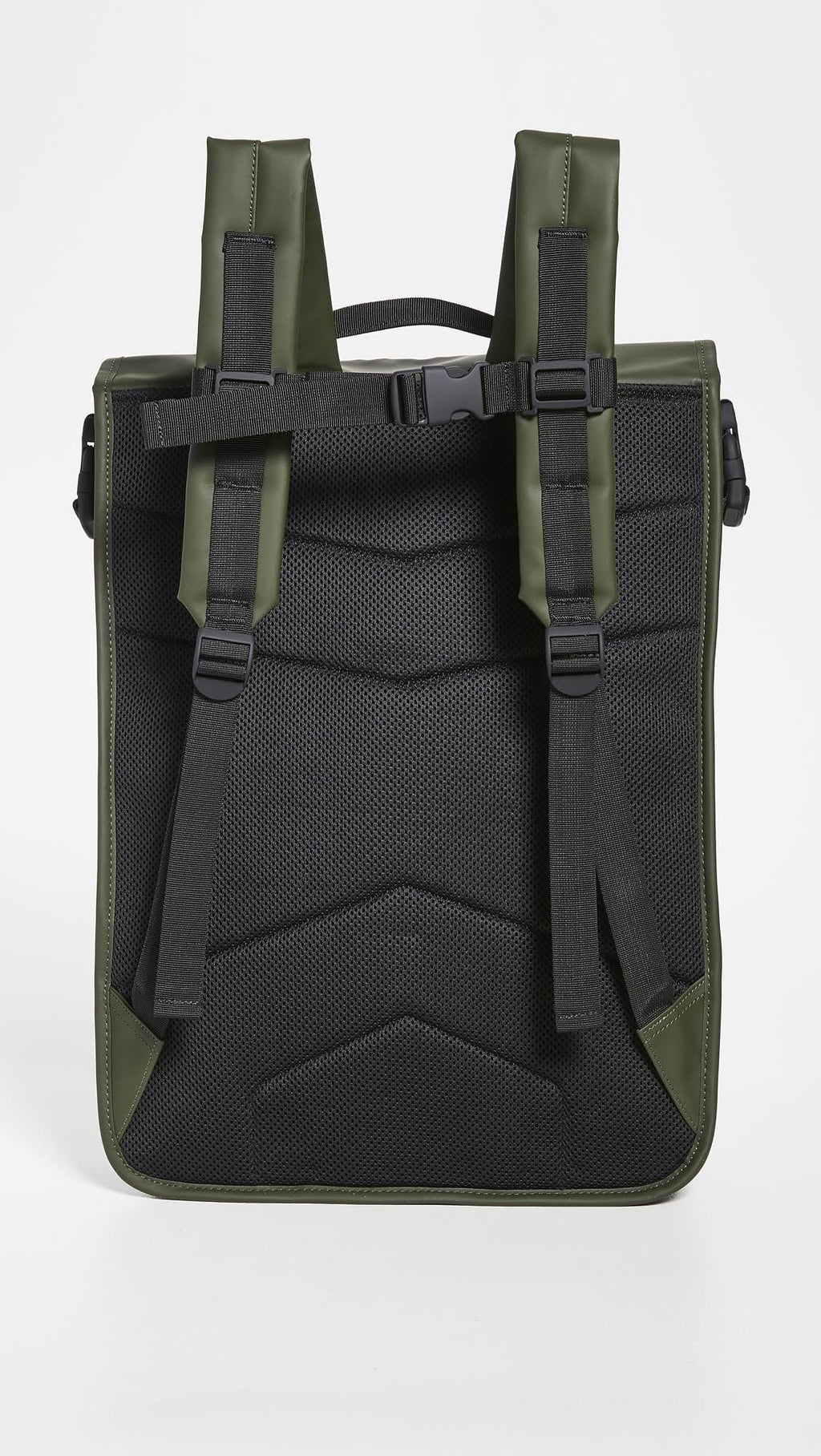 Green Buckle Rolltop Rucksack O470731
