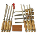 Deluxe Combination Bench Stone with Quality Tempered Steel Tools D90297