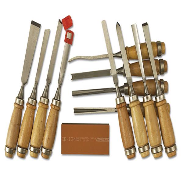 Deluxe Combination Bench Stone with Quality Tempered Steel Tools D90297