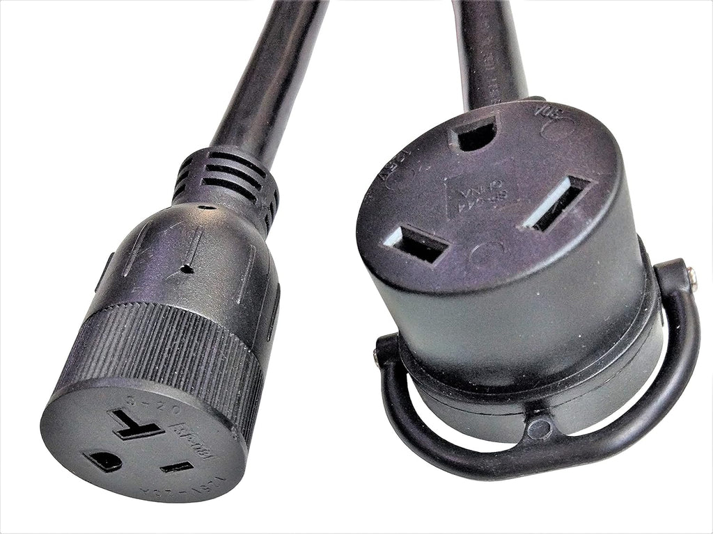 RV Splitter Cord, 50A 14-50P male to TT-30R 30A & 5-20R 20A female, Pack of 2 S424243
