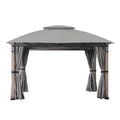 Slate Gray Replacement Canopy Top Cover for Gazebo M889