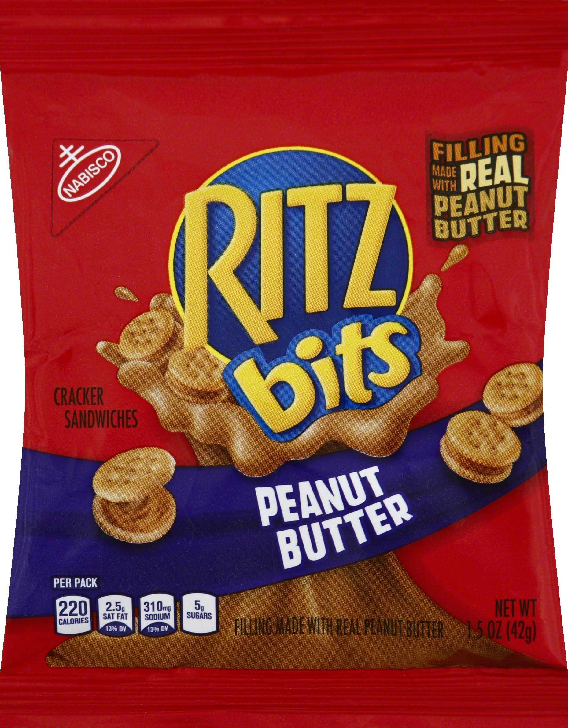 Peanut Butter Sandwich Cookies, 60 packs, 1.5 oz each D6562