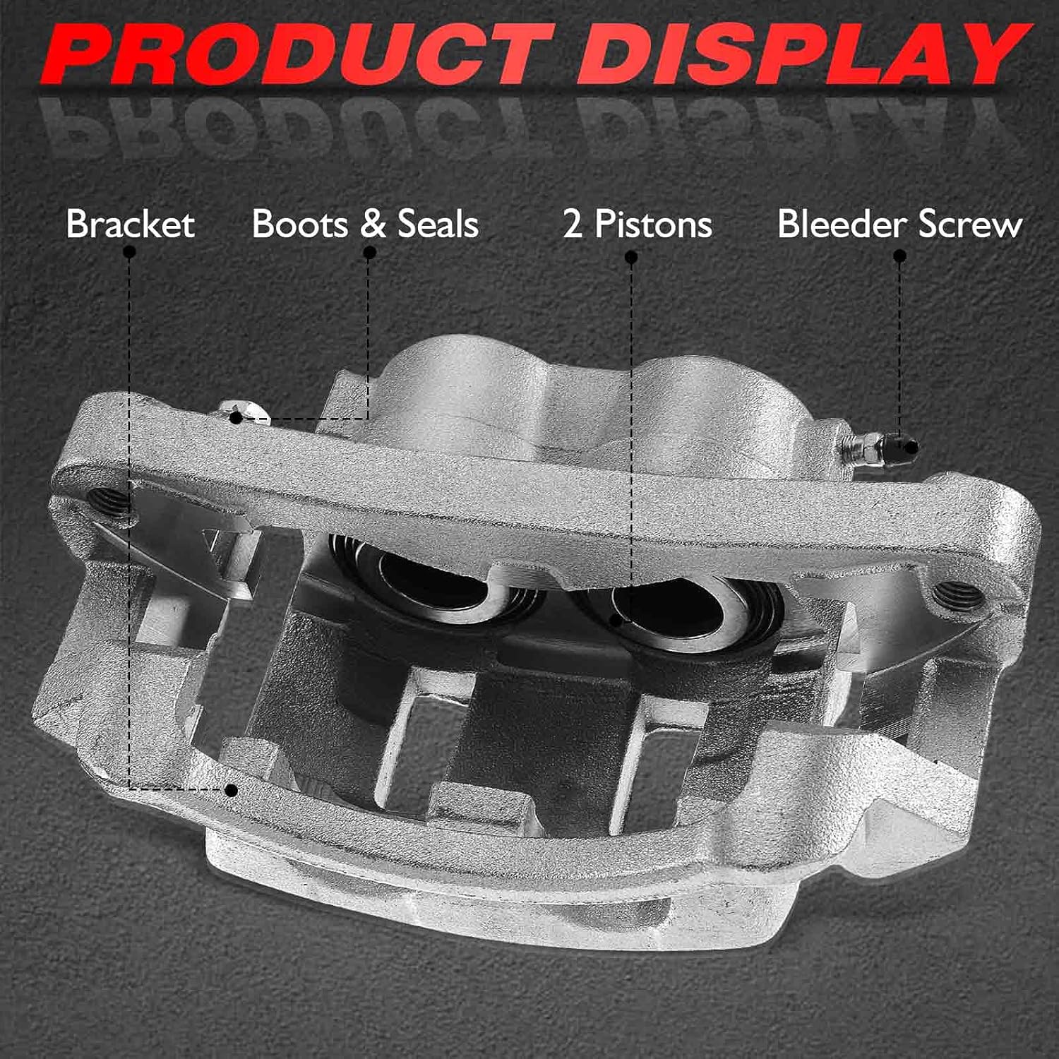 Set of 2 Front Brake Caliper Assembly P69454