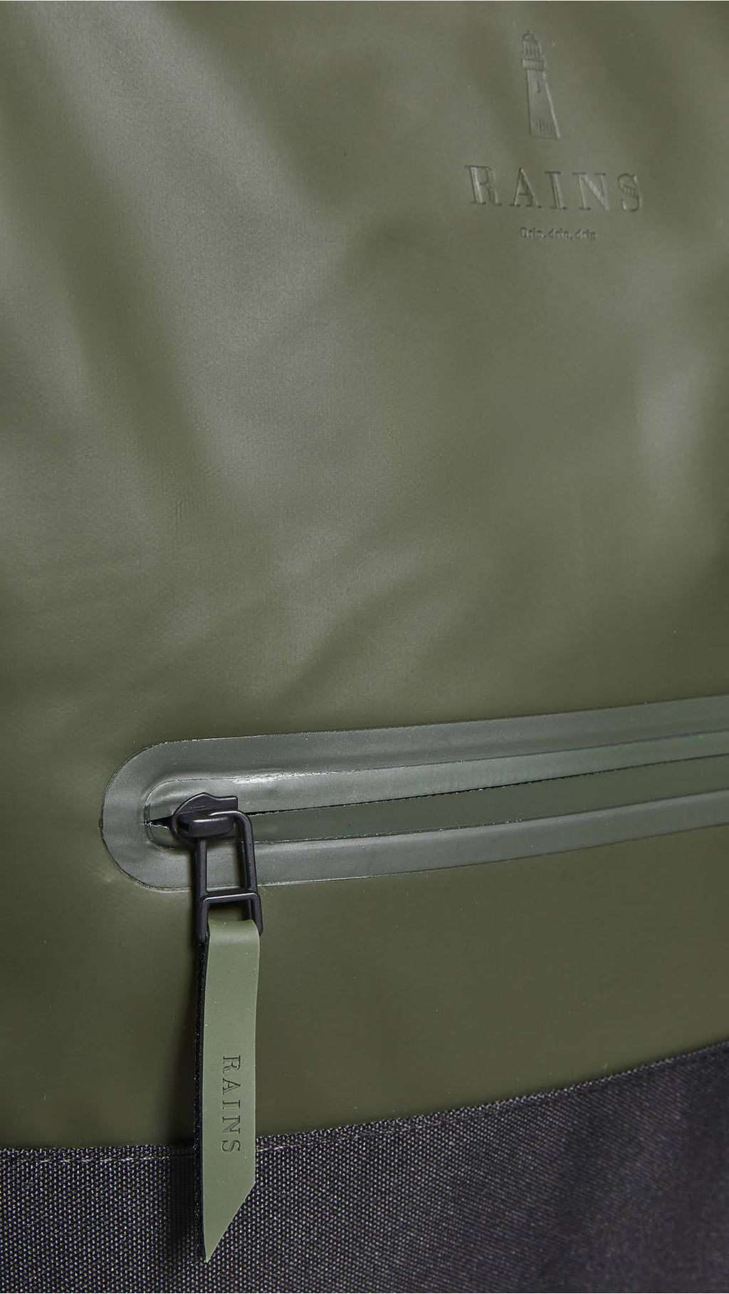 Green Buckle Rolltop Rucksack O470731