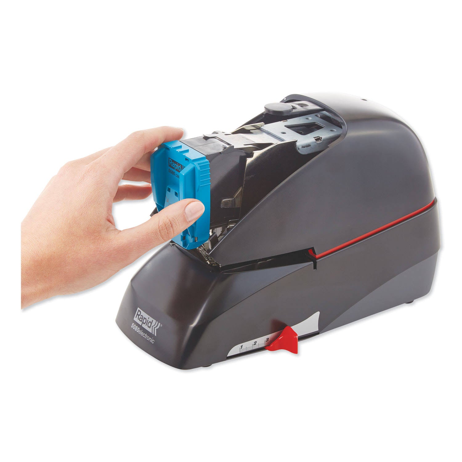 Electric Stapler, Flat Clinch, 5000 Staple Capacity W878859