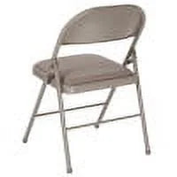 2 Pack Gray Vinyl Folding Chair T759